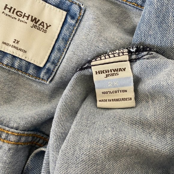 Long Distressed Jeans Jacket - Picture 8 of 8